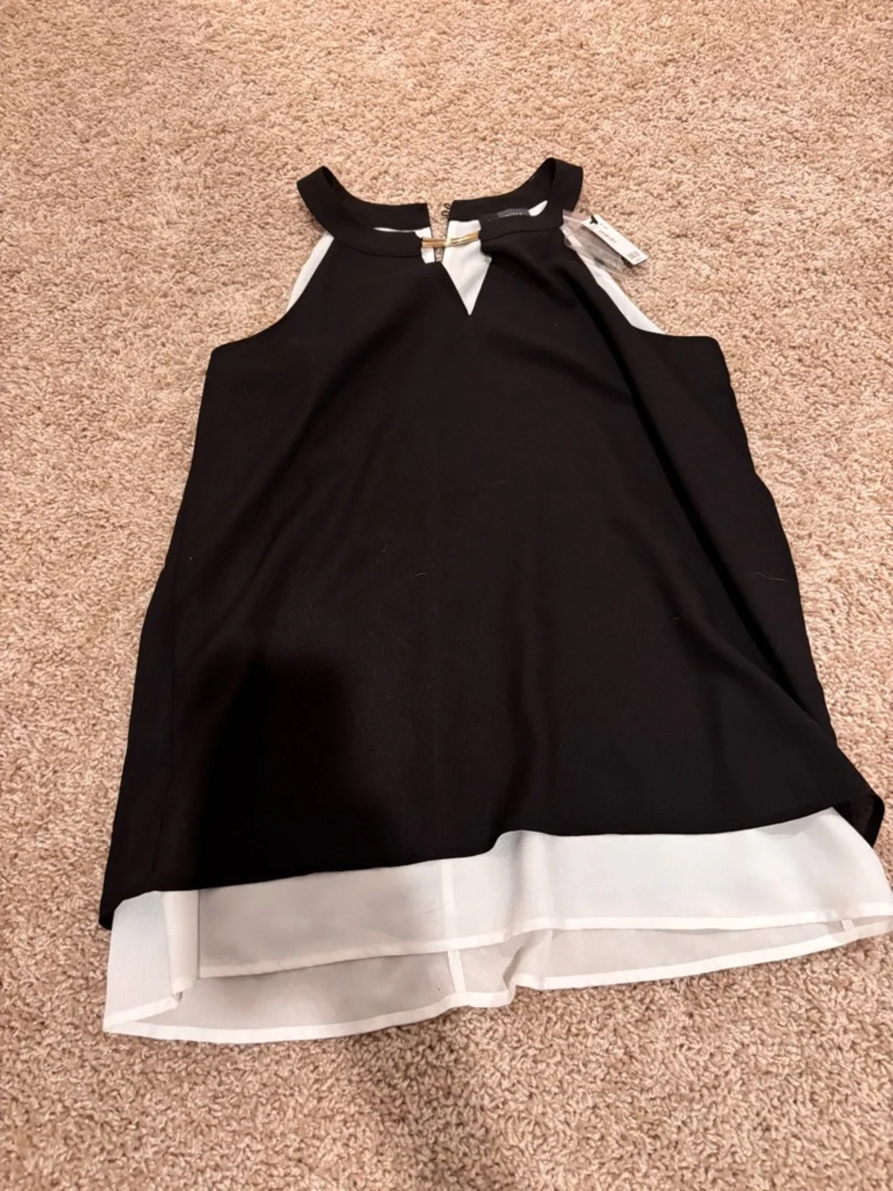 NWT Banana Republic and The Limited Black & White Top and Skirt Set Sz S and 4